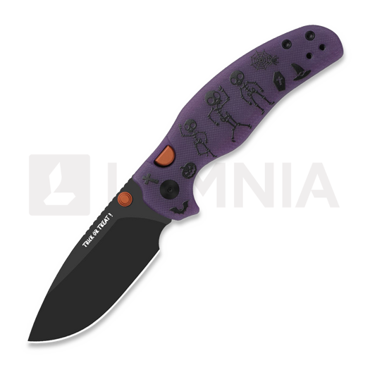 Складной нож Kizer Cutlery C01C 2.9 BD 2026 Halloween Special, Matte DLC Elmax, GID G-10 & Acrylic
