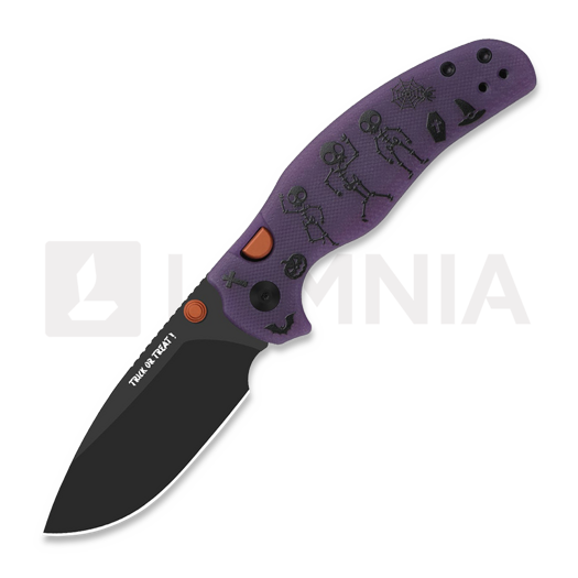 Saliekams nazis Kizer Cutlery C01C 2.9 BD 2026 Halloween Special, Matte DLC Elmax, GID G-10 & Acrylic