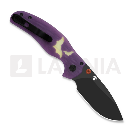 Kizer Cutlery C01C 2.9 BD 2026 Halloween Special vouwmes, Matte DLC Elmax, GID G-10 & Acrylic