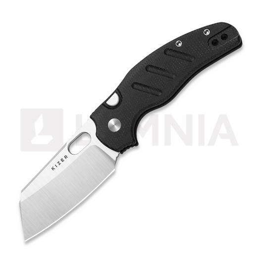 Kizer Cutlery C01C 2.9 BS Nitro-V összecsukható kés, Black Micarta, Satin