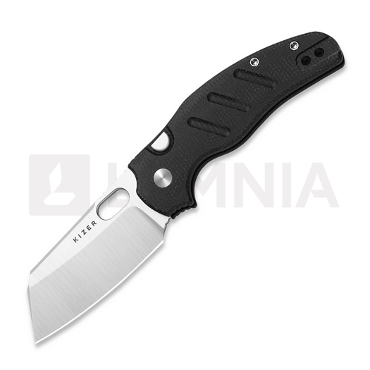 Kizer Cutlery C01C 2.9 BS Nitro-V kääntöveitsi, Black Micarta, Satin