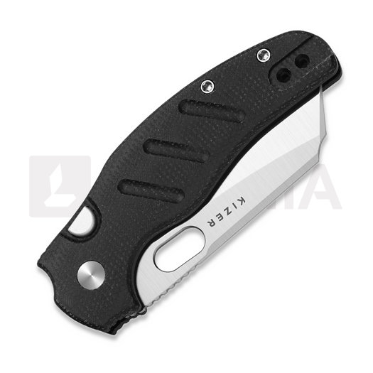 Kizer Cutlery C01C 2.9 BS Nitro-V kääntöveitsi, Black Micarta, Satin