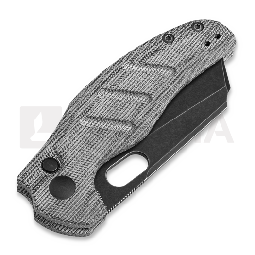 Kizer Cutlery C01C Button Lock kääntöveitsi, Black Micarta