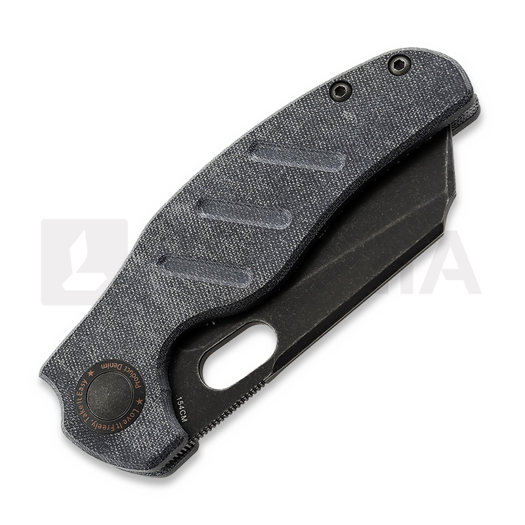Kizer Cutlery C01C, Denim Micarta, Black Stonewash