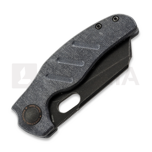 Kizer Cutlery C01C, Denim Micarta, Black Stonewash