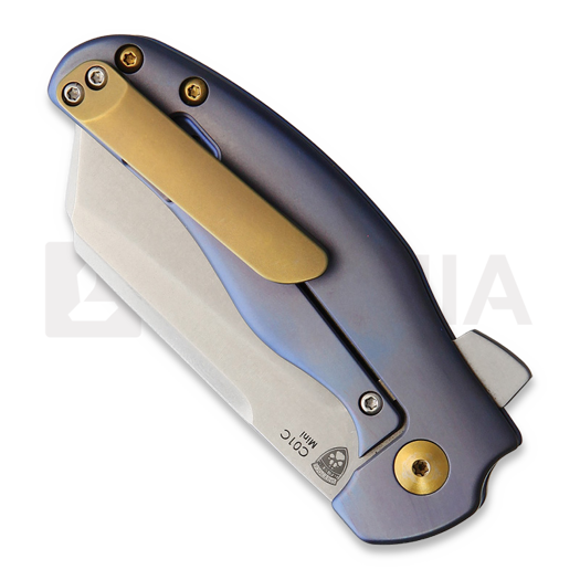 Kizer Cutlery C01C Mini Framelock Blue foldekniv