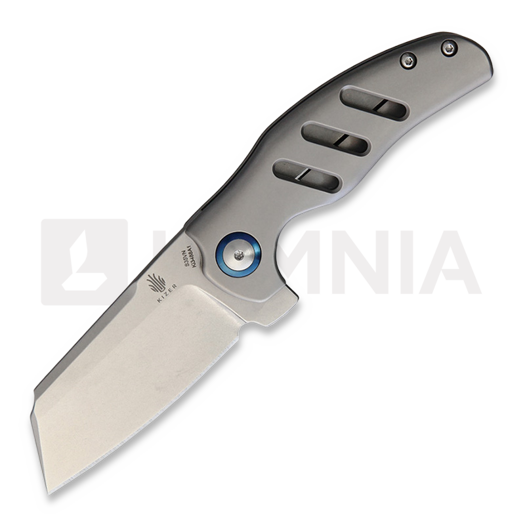 Kizer Cutlery C01C Mini Framelock foldekniv, Gray Titanium, Stonewash