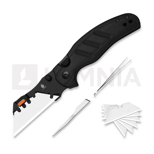 Navalha Kizer Cutlery C01C Uti 2, Black G-10 & Black PVD