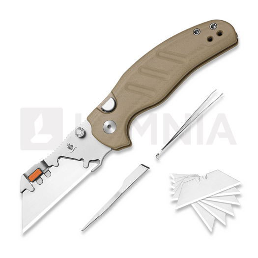 Skladací nôž Kizer Cutlery C01C Uti 2, Brown G-10 & Bead Blast