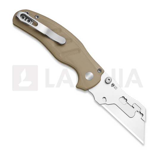 Складной нож Kizer Cutlery C01C Uti 2, Brown G-10 & Bead Blast