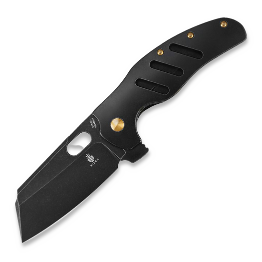 Kizer Cutlery C01C XL Framelock S35VN 접이식 나이프, Titanium