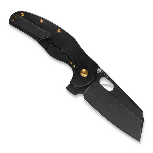 Kizer Cutlery C01C XL Framelock S35VN foldekniv, Titanium
