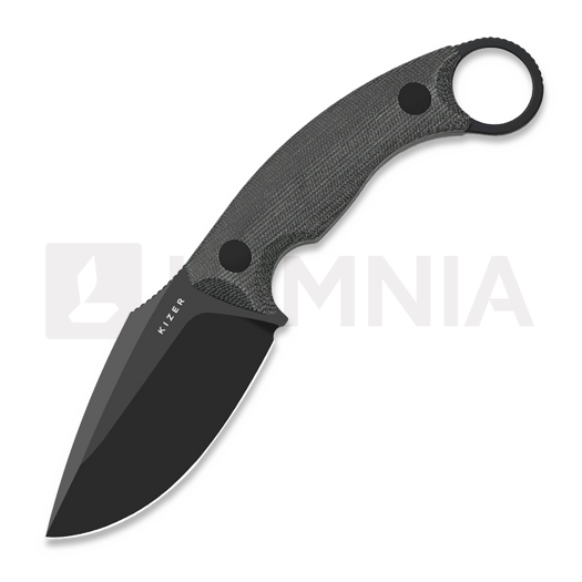 Kizer Cutlery Cabox II veitsi, Black Micarta, Black PVD