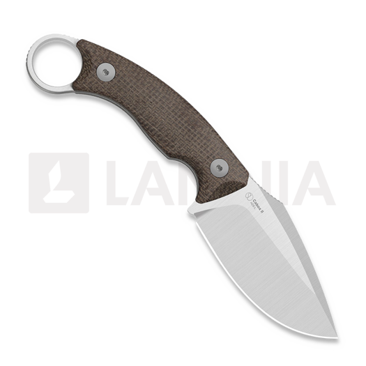 Kizer Cutlery Cabox II Messer, Brown Micarta, Satin
