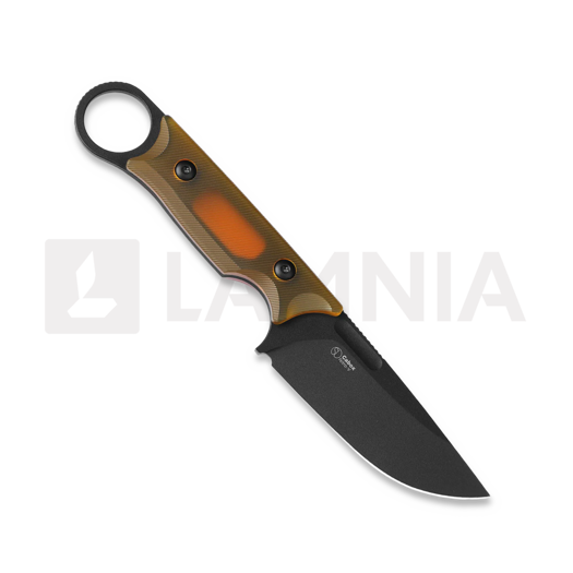 Coltello Kizer Cutlery Cabox Nitro-V, Honey-Amber PEI