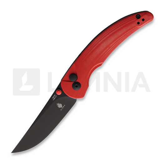 Kizer Cutlery Chili Pepper foldekniv, Red G-10