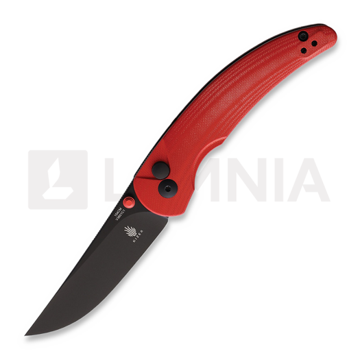 Kizer Cutlery Chili Pepper 접이식 나이프, Red G-10