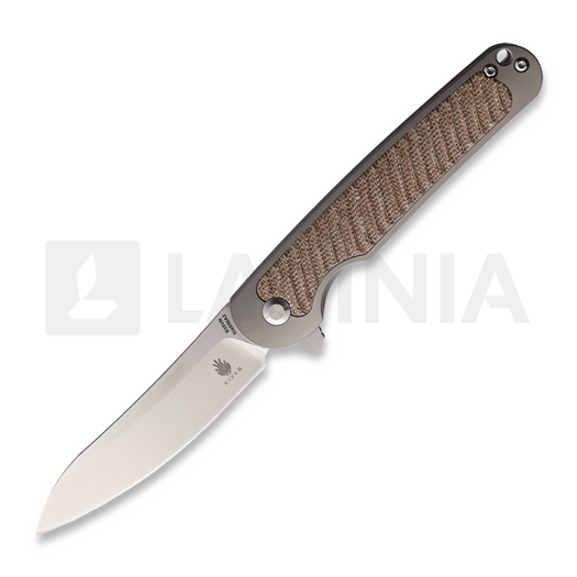 Couteau pliant Kizer Cutlery Clutch Framelock Micarta