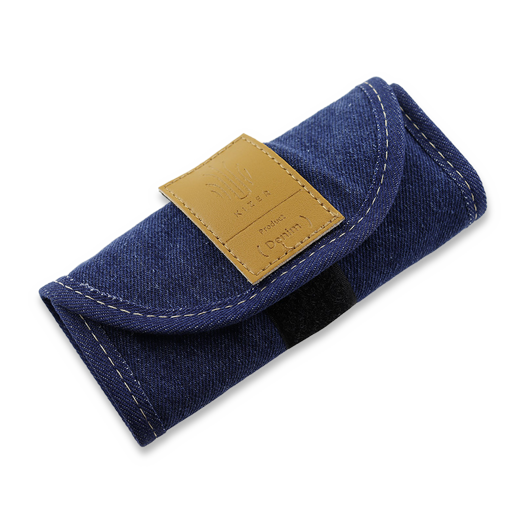 Kizer Cutlery Comet, Red Denim Micarta, Satin