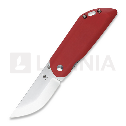 Couteau pliant Kizer Cutlery Comfort Linerlock, rouge