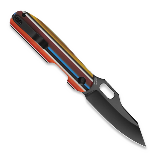 Kizer Cutlery Cormorant Button Lock sulankstomas peilis, Serape Series