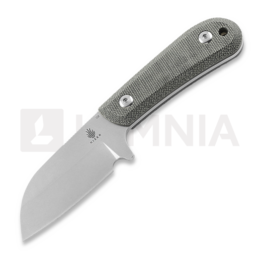 Kizer Cutlery Deckhand, Black Micarta,Stonewashed