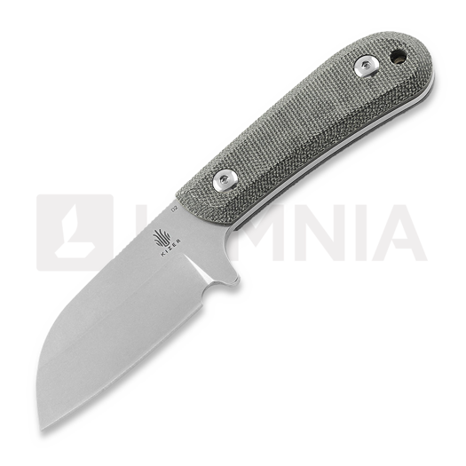 Kizer Cutlery Deckhand, Black Micarta,Stonewashed