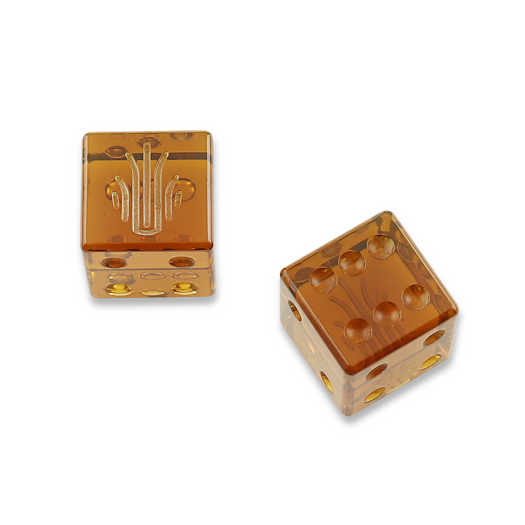 Kizer Cutlery Dice, Yellow PEI