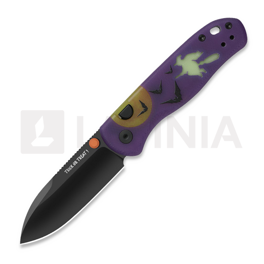 Saliekams nazis Kizer Cutlery Drop Bear 2026 Halloween Special, Matte DLC Elmax, GID G-10