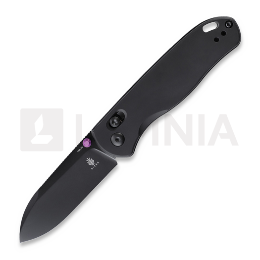 Kizer Cutlery Drop Bear Axis Lock סכין מתקפלת, שחור