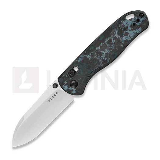 Kizer Cutlery Drop Bear Clutch Lock CF foldekniv