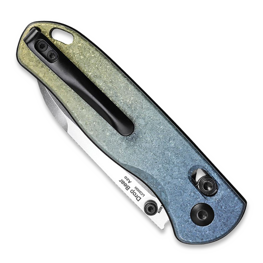 Kizer Cutlery Drop Bear Clutch Lock Ti sulankstomas peilis