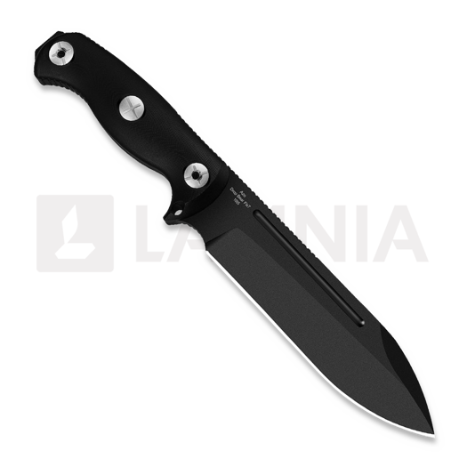 Kizer Cutlery Drop Bear Fix 7 1095 peilis, Black G-10