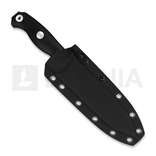 Kizer Cutlery Drop Bear Fix 7 1095 veitsi, Black G-10