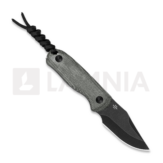 Kizer Cutlery Drop Bear Fixed AEB-L, Gray Micarta