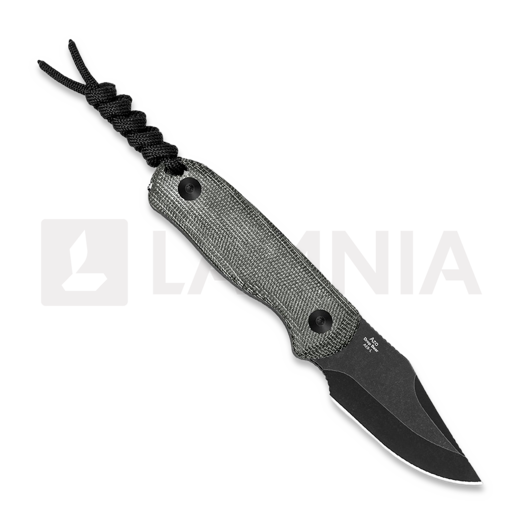 Kizer Cutlery Drop Bear Fixed AEB-L, Gray Micarta