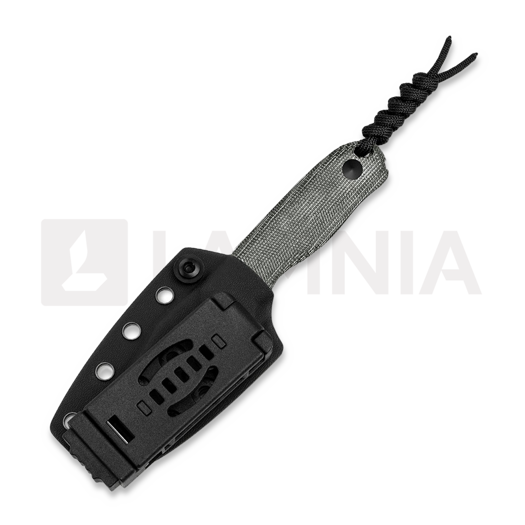 Kizer Cutlery Drop Bear Fixed AEB-L, Gray Micarta