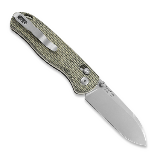 Kizer Cutlery Drop Bear, Gray Micarta