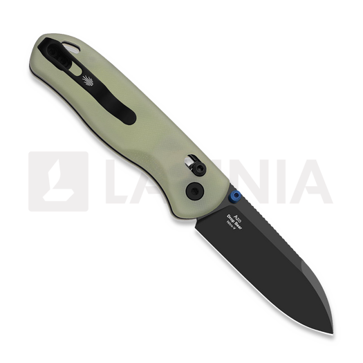 Kizer Cutlery Drop Bear Nitro-V foldekniv, Glow In the Dark G-10, Black PVD
