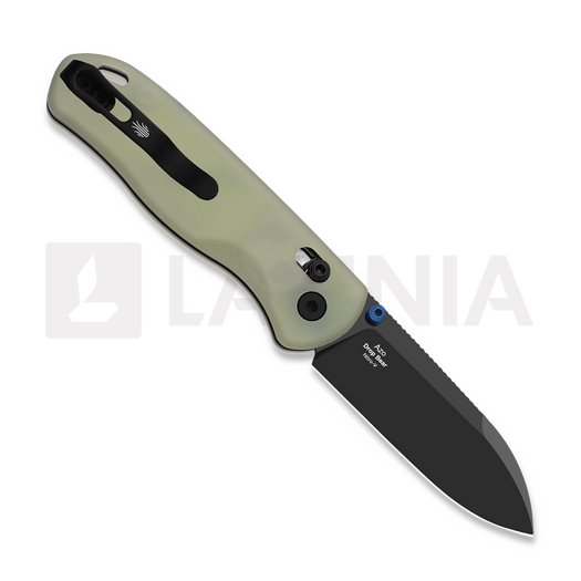 Kizer Cutlery Drop Bear Nitro-V foldekniv, Glow In the Dark G-10, Black PVD