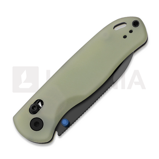 Kizer Cutlery Drop Bear Nitro-V foldekniv, Glow In the Dark G-10, Black PVD