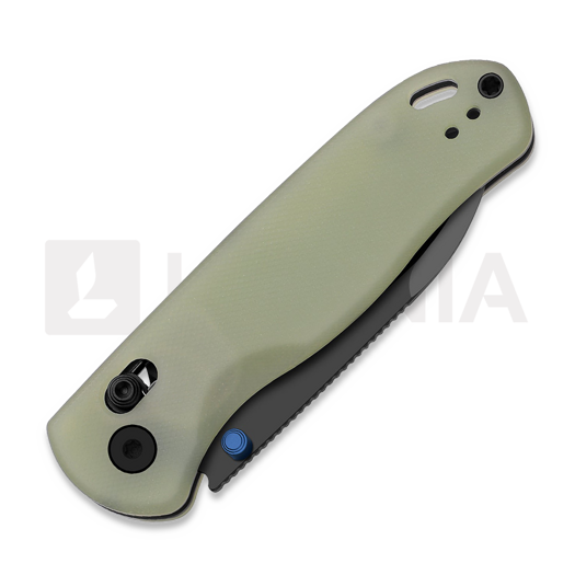 Kizer Cutlery Drop Bear Nitro-V foldekniv, Glow In the Dark G-10, Black PVD