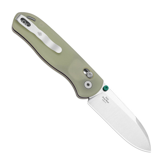 Kizer Cutlery Drop Bear Nitro-V foldekniv, Glow In the Dark G-10, Stonewash