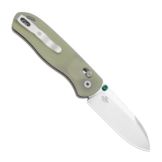Kizer Cutlery Drop Bear Nitro-V foldekniv, Glow In the Dark G-10, Stonewash