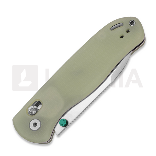 Kizer Cutlery Drop Bear Nitro-V foldekniv, Glow In the Dark G-10, Stonewash