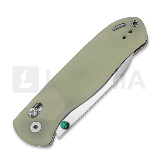 Kizer Cutlery Drop Bear Nitro-V foldekniv, Glow In the Dark G-10, Stonewash