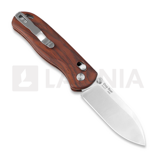 Coltello pieghevole Kizer Cutlery Drop Bear Nitro-V, Mkuruti Wood