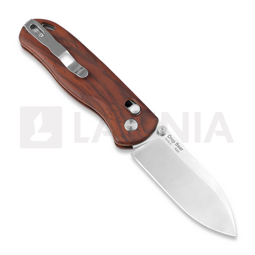 Складной нож Kizer Cutlery Drop Bear Nitro-V, Mkuruti Wood