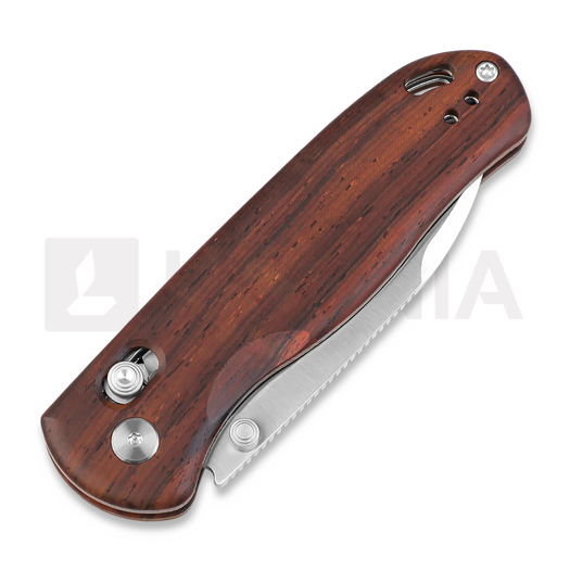 Coltello pieghevole Kizer Cutlery Drop Bear Nitro-V, Mkuruti Wood