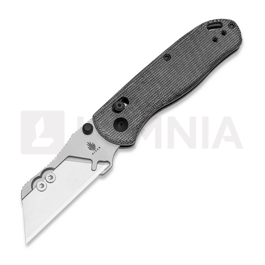 Kizer Cutlery Drop Bear Utility kääntöveitsi, Black Micarta